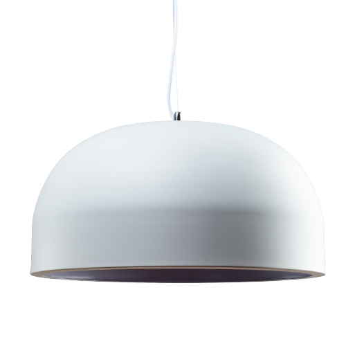 Colgante 43 x 25 cm blanco